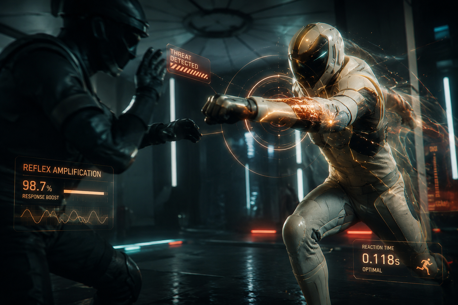 The Future of Combat? How AI-Powered Wearables Could Give You Superhuman Reflexes cover